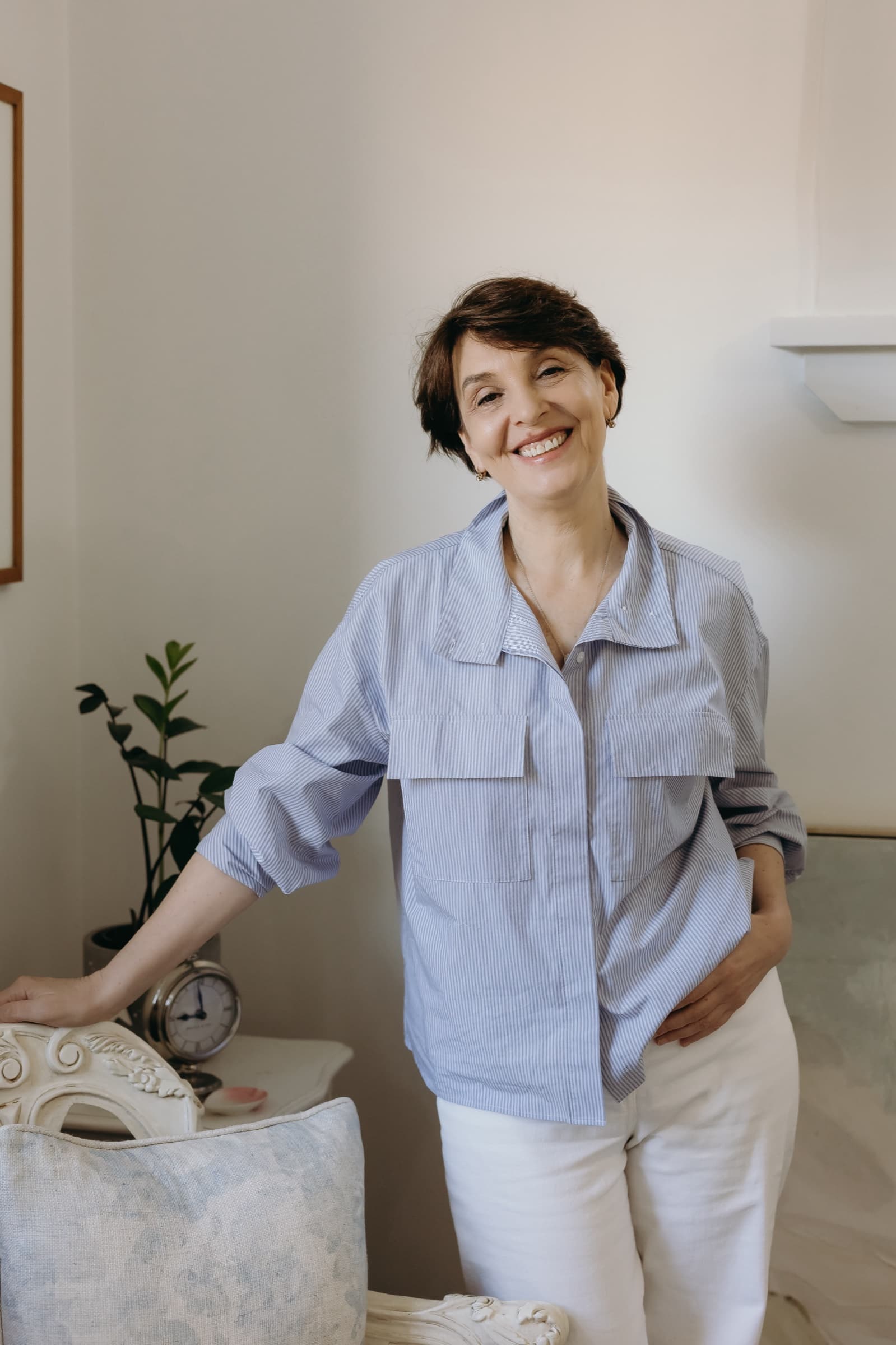 Natasha Tchornobryvko portrait in clinic